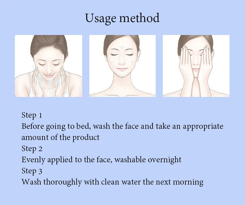 30 Pack Anti-Wrinkle Sleeping Facial Masks – Moisturizing & Firming Collagen Face Masks for Skincare, Korean Skin Care Products