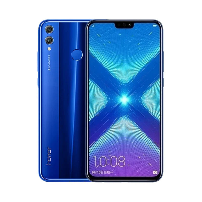 HONOR 8X Smartphone – 6.5" Display, 6GB RAM, 128GB ROM, 20MP Rear Camera, 3750mAh Battery, Global Firmware, Used Phone