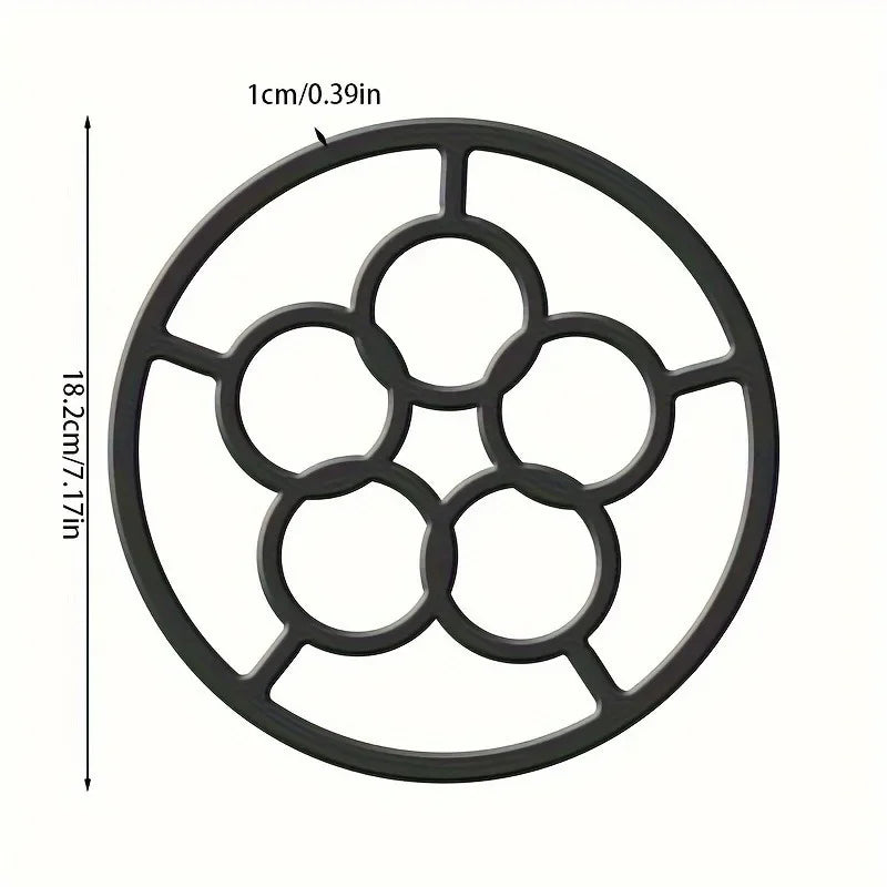 Universal Kitchen Gas Stove Stand – Anti-Slip Pot Holder & Cooktop Rack for Small Milk Pots