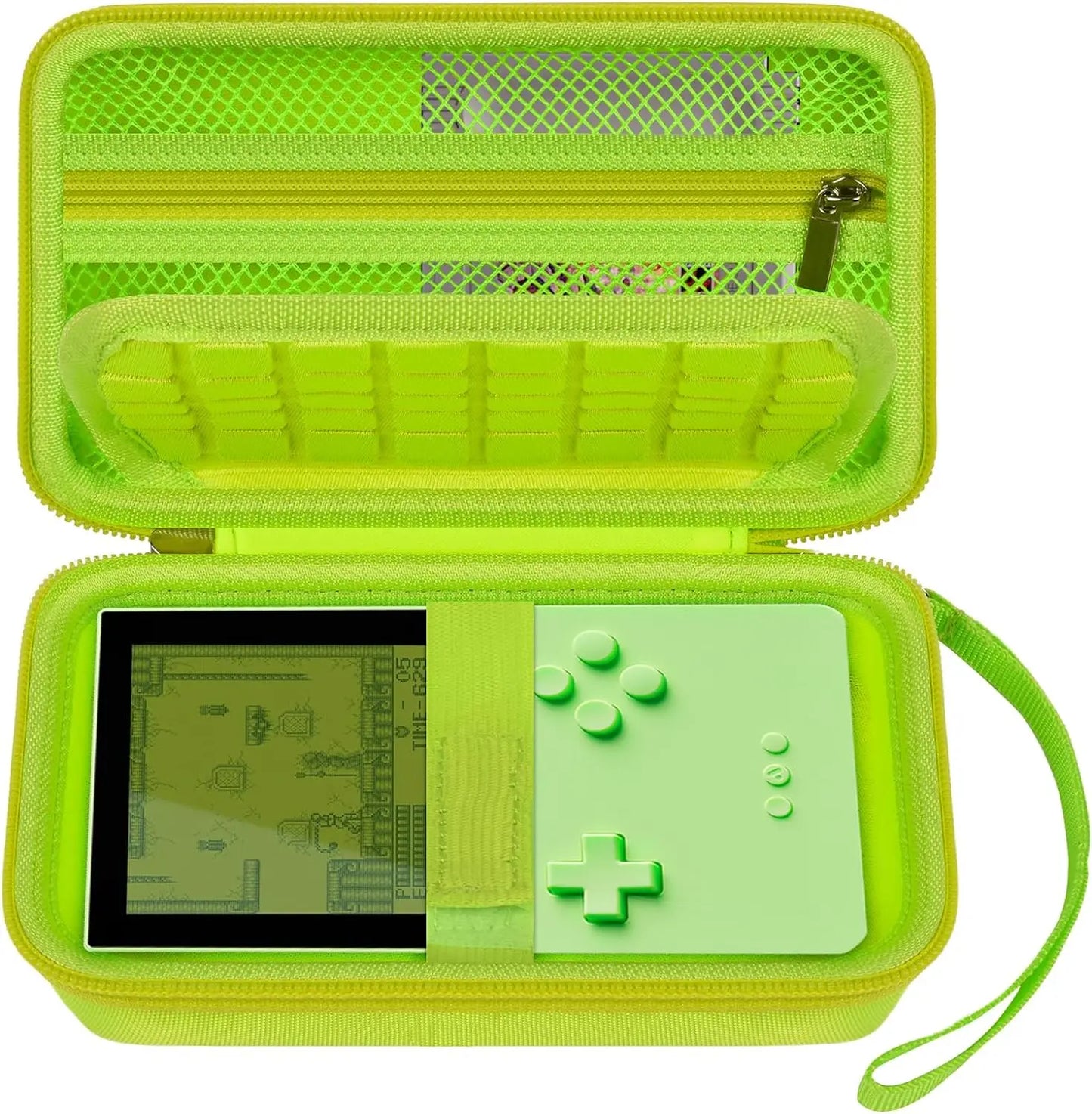 Hard Case for Analogue Pocket Handheld Console — Portable Mini Game Player Storage Bag for Game Cards