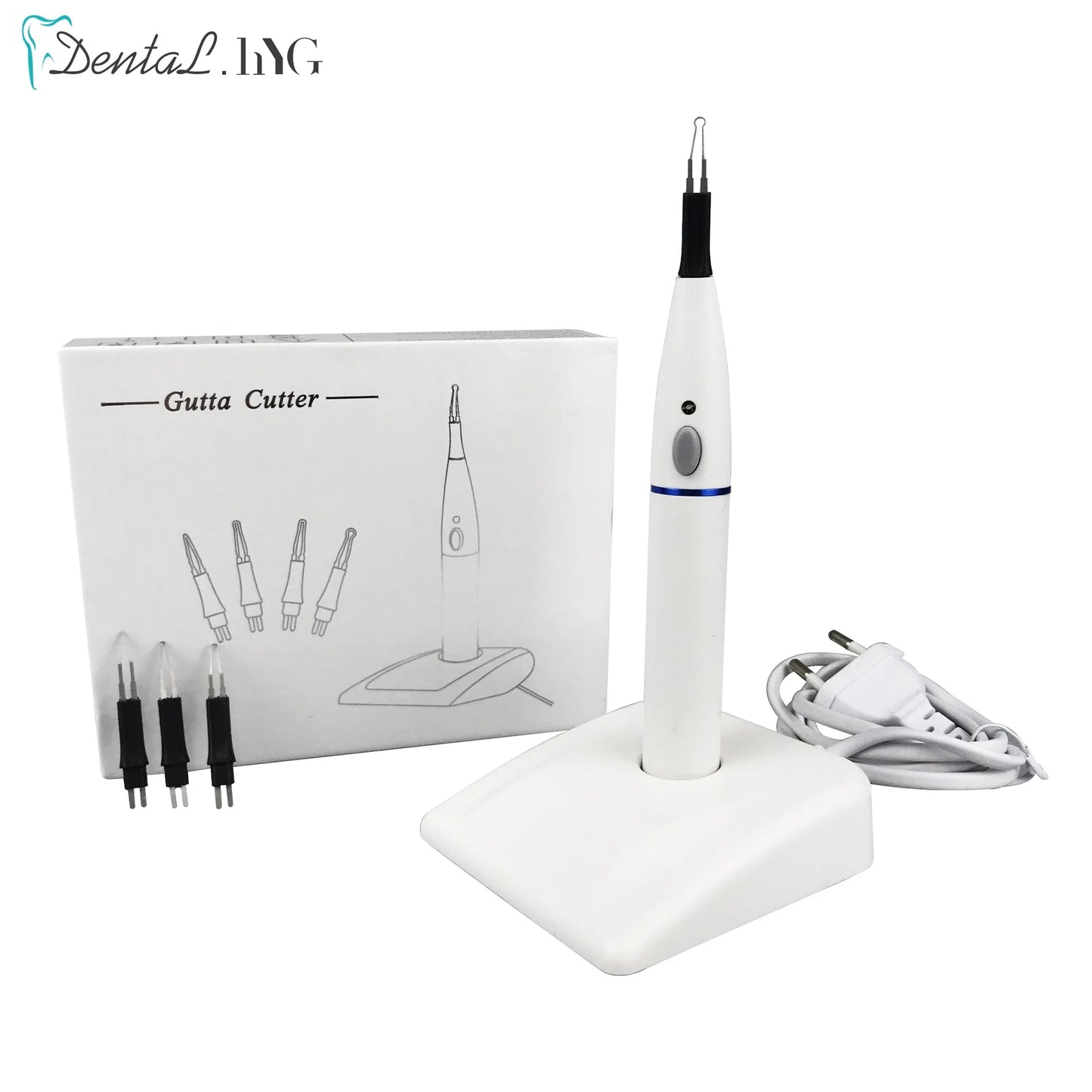 4-Tip Oral Dental Gutta Percha Cutter – Endo Tool for Gum, Teeth Whitening & Gutta Dissolving (2 Options)