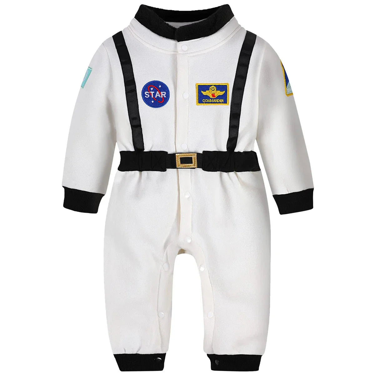 Toddler Astronaut Costume – Baby Boys Space Suit Romper, Infant Halloween & Birthday Party Cosplay Jumpsuit