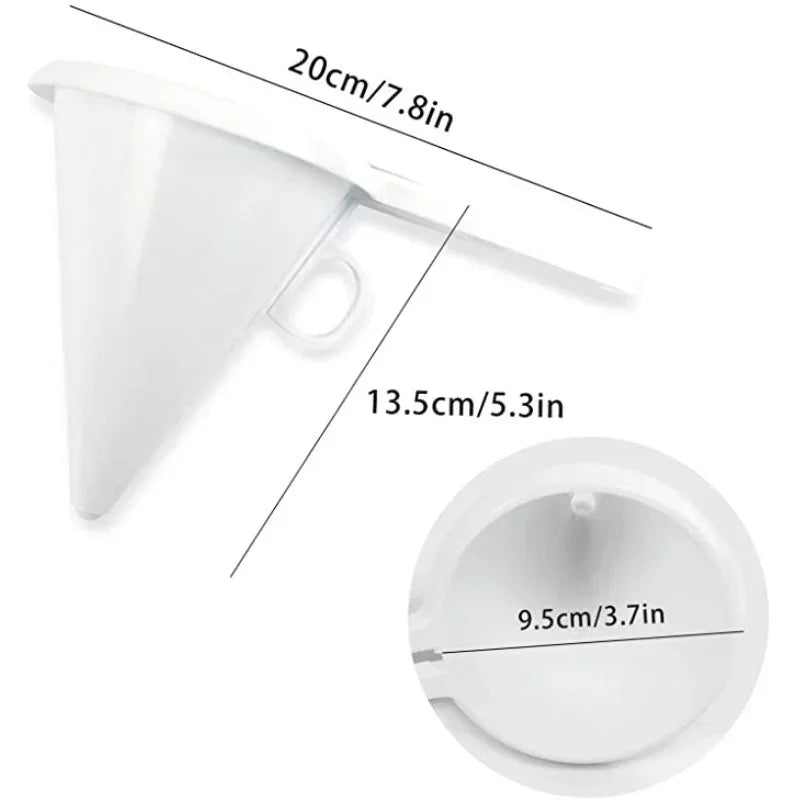 Handheld Batter Dispenser Cup – Precision Cake & Cupcake Baking Tool for Cream, Chocolate & Pastry Portion Control Funnel