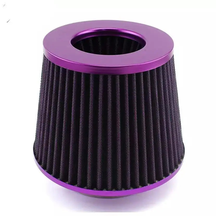 76MM 3-Inch Car Air Filter — High-Flow Mesh Cone Intake Kit, Engine Vent Protector, Universal Auto Replacement Accessory