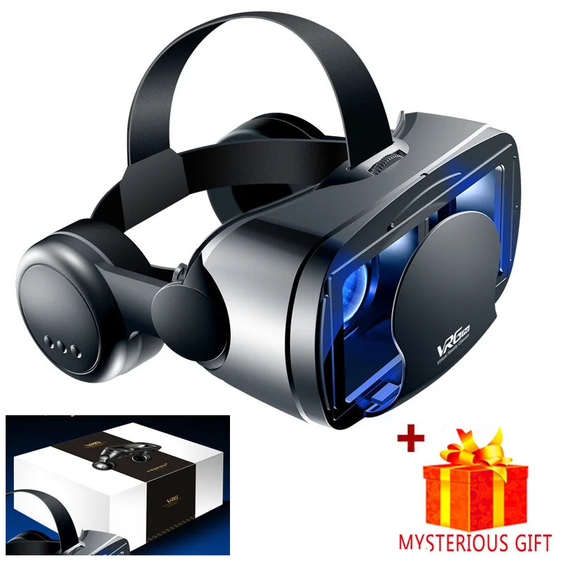 VRG Pro VR Glasses โ Virtual Reality 3D Headset Goggles for Smartphone Mobile Gaming