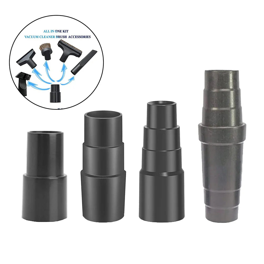 4pcs Vacuum Attachment Adapter Kit β 1 1/2 Inch to 1 1/4 Inch Pool Hose Converter for Vacext's Vacuum Hose