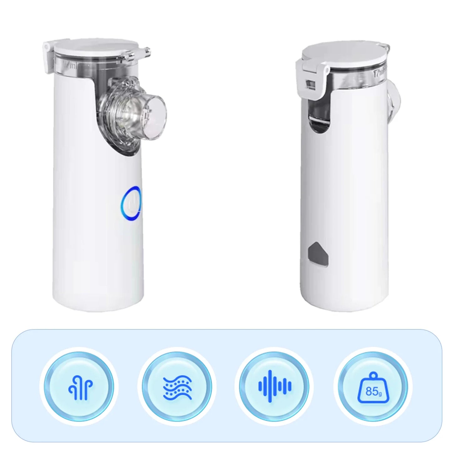 Revitalize 2-in-1 Facial Steamer & Humidifier | Nano Ion Mist for Skin & Air Moisturizing with Water Tank