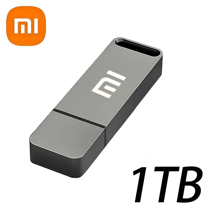 Xiaomi 16TB USB 3.2 Flash Drive — High-Speed Portable SSD Pen Drive, Metal Type-C, Waterproof Memory U Disk