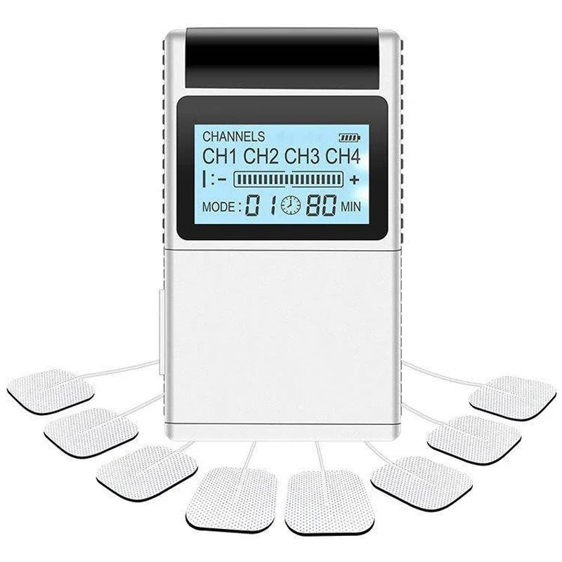 Electronic Pulse Massager | TENS & EMS Muscle Stimulator for Physiotherapy & Home Care
