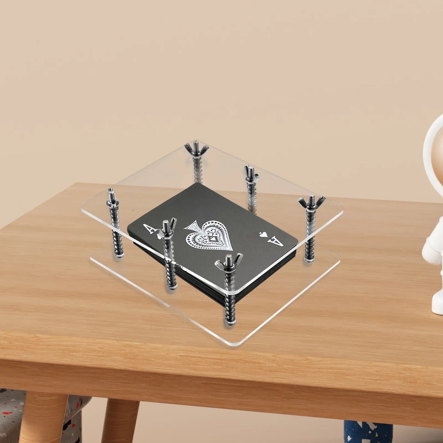 Curvature Corrector Flat Card Holder – Pressing & Storage Tool for Repairing and Flattening Accessories