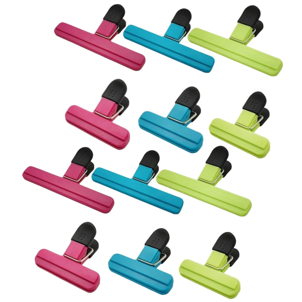 Heavy Duty Multipurpose Bag Clips – Durable Kitchen Snack & Food Storage Clips for Freshness and Organization