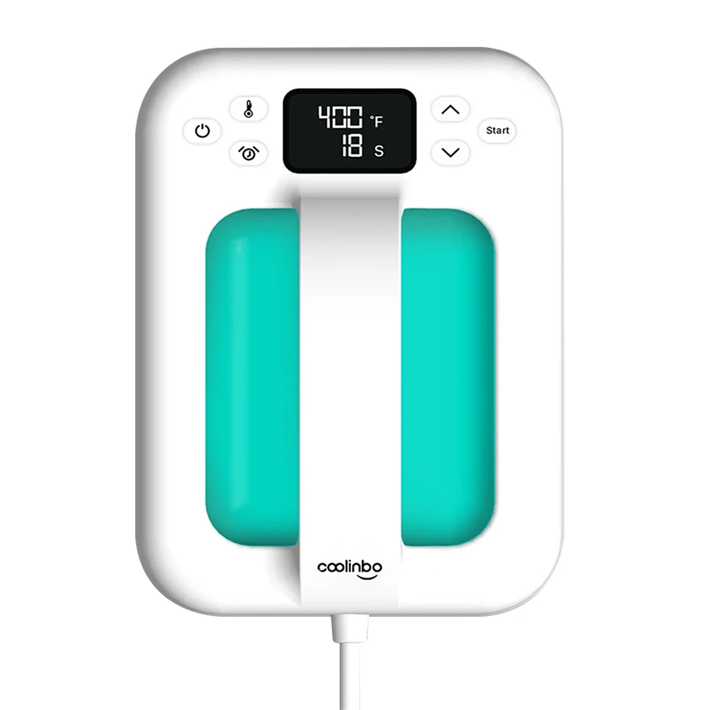 HP6 Mini Heat Press Machine - 7x5 Inch Handheld Portable, Adjustable Temperature & Timer, Overheat Protection for Heat Transfer