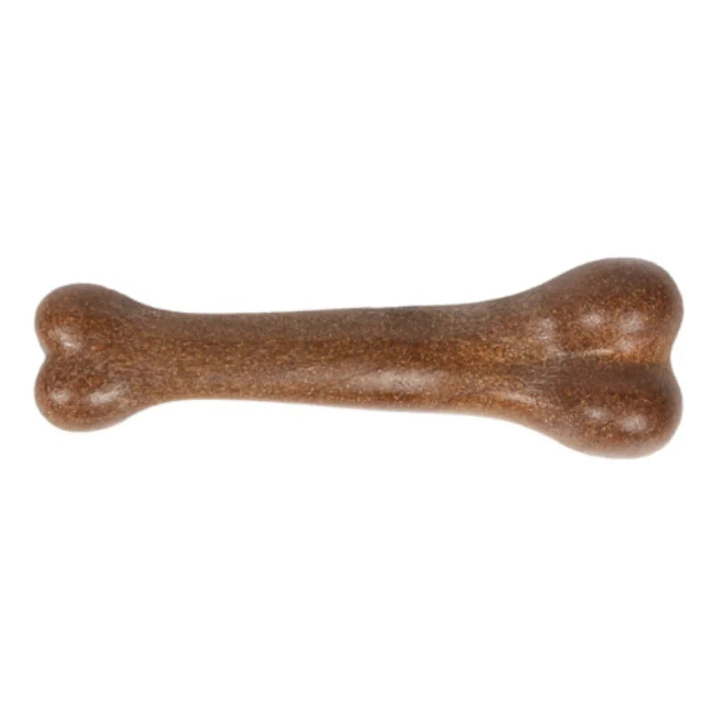 Natural Non-Toxic Indestructible Dog Chew Bone Toy – Anti-Bite Puppy Teething Toy for Small, Medium & Large Dogs Pet Chew Toy