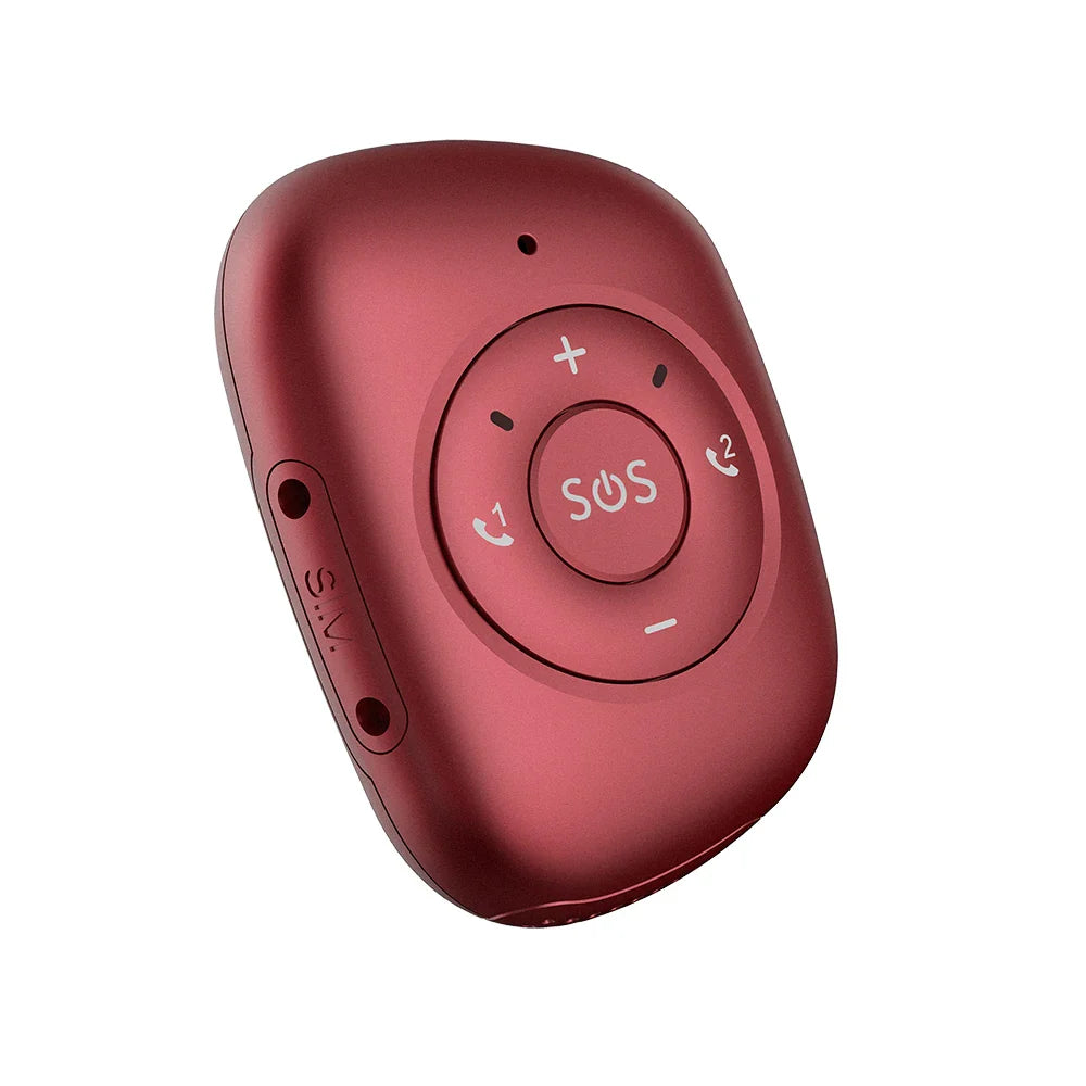 Newest 4G GPS Pendant Tracker – Real-Time SOS Alarm with Fall Detection for Elderly & Kids, Domestic Safety Device, Free App