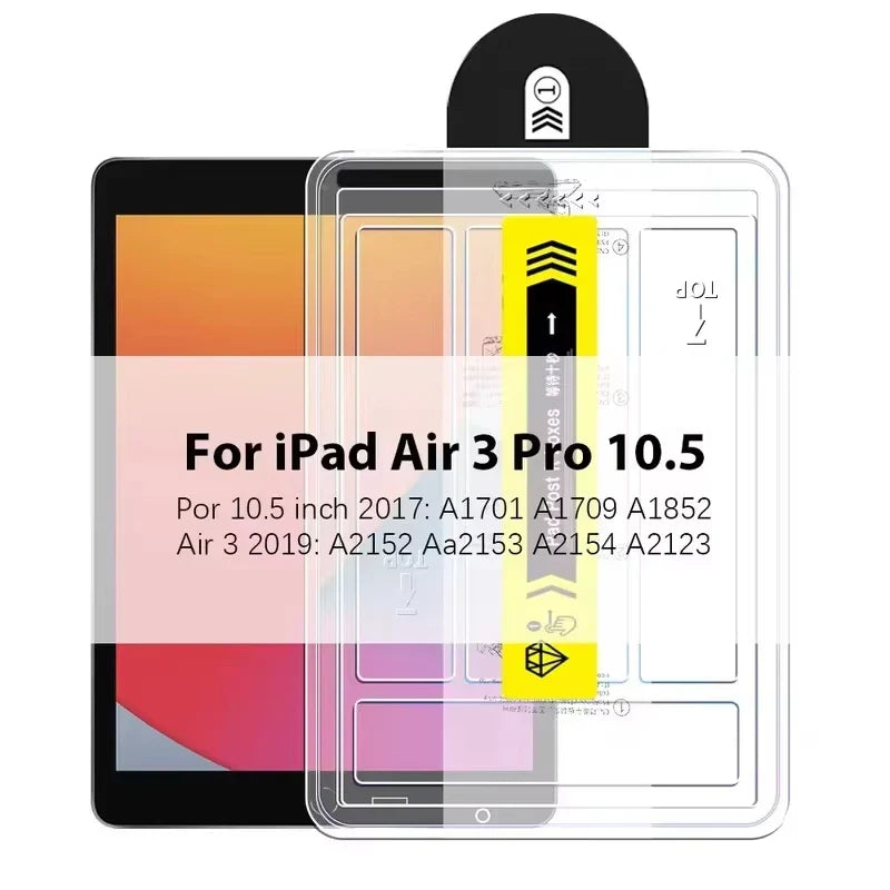 Tempered Glass Screen Protector for iPad – Compatible with 10th Gen, iPad Air, iPad Mini, iPad Pro 11/12.9, 2025 Models