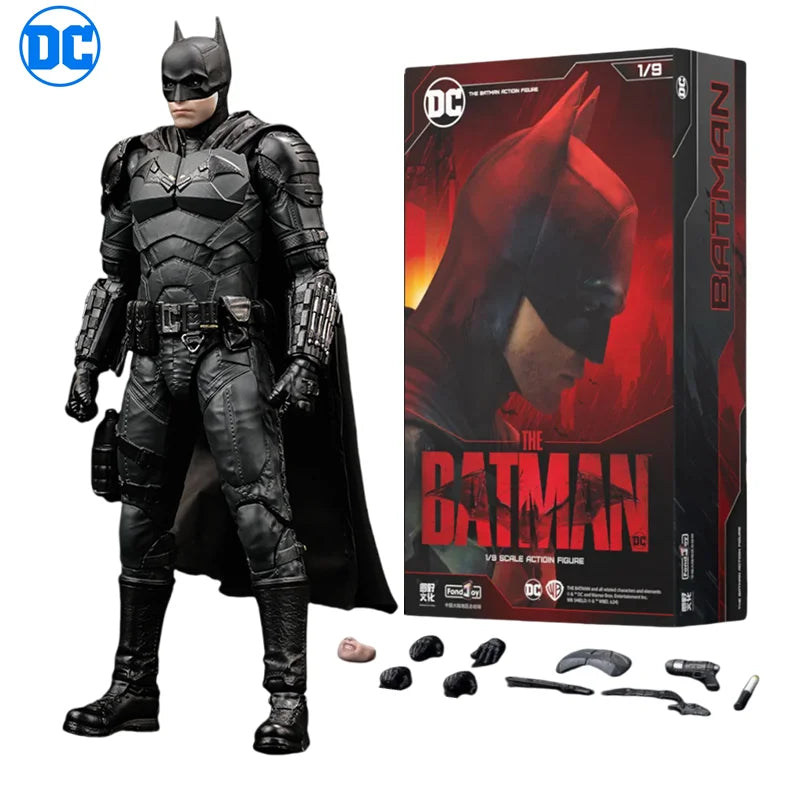 DC Robert Pattinson The Batman Action Figure — Justice League Collectible Anime Model Toy for Kids Gift