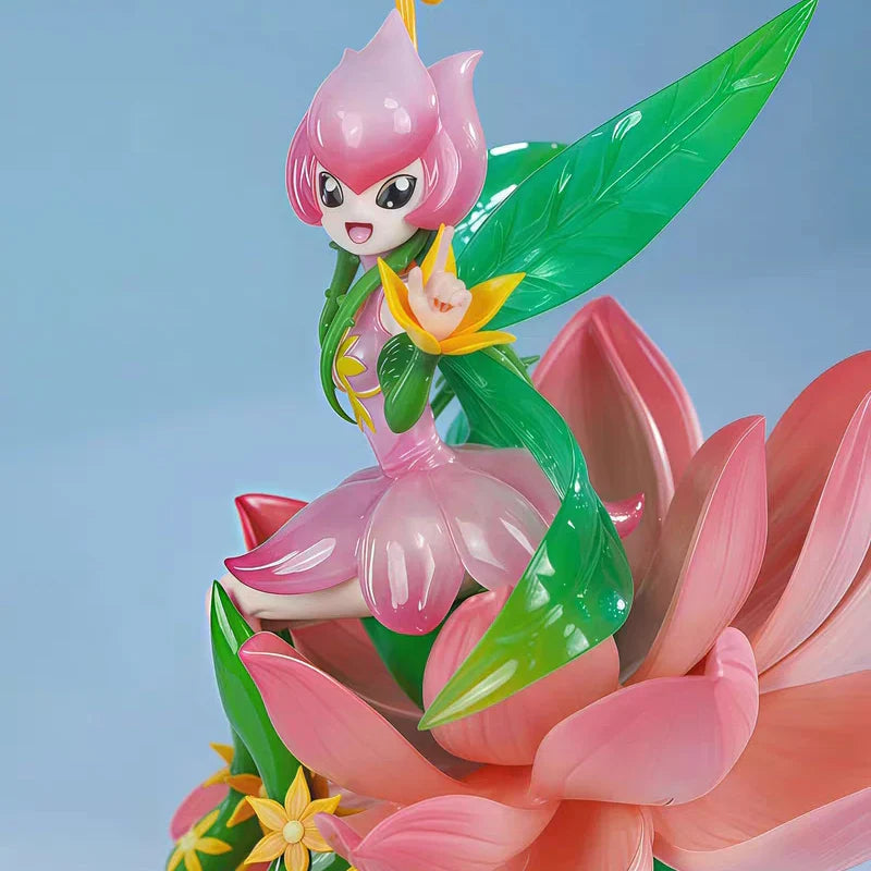 17cm Digimon Adventure Lilimon Anime Figure – Cute Collectible Desktop Toy Gift for Kids