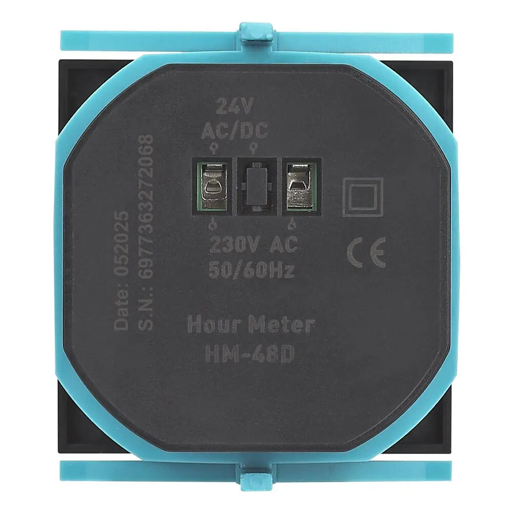 Samwha DSP HM-48 / HM48D Hour Meter – Digital Equipment Runtime Counter Gauge Industrial Timer Display
