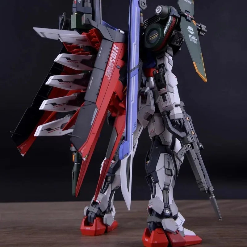 Anime HG 1/144 Perfect Attack Robot Figure — Action Model Collectible Ornament Gift