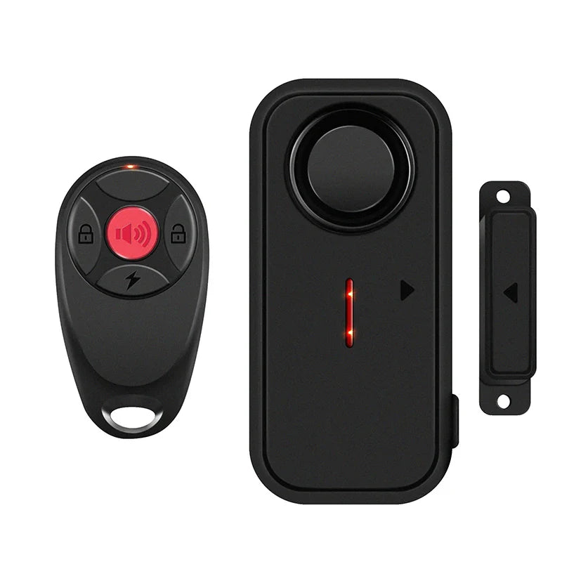 108dB Anti-Theft Door & Window Alarm Sensor – Magnetic Burglar Alert Security System for Home & Office Protection, Window Monitor Doorbell Alarm