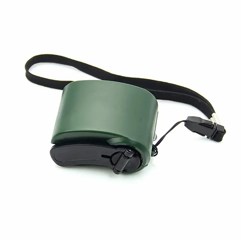 Portable Hand Crank Power Bank - Dynamo Emergency Charger for Phones and Outdoor Use