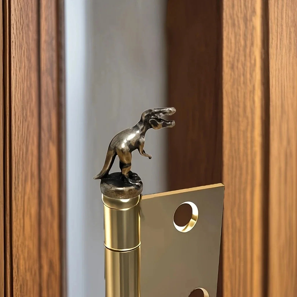 Bronze Animal Design Door Hinges & Magnetic Cabinet Decorations – Festival Home & Office Decorative Statues