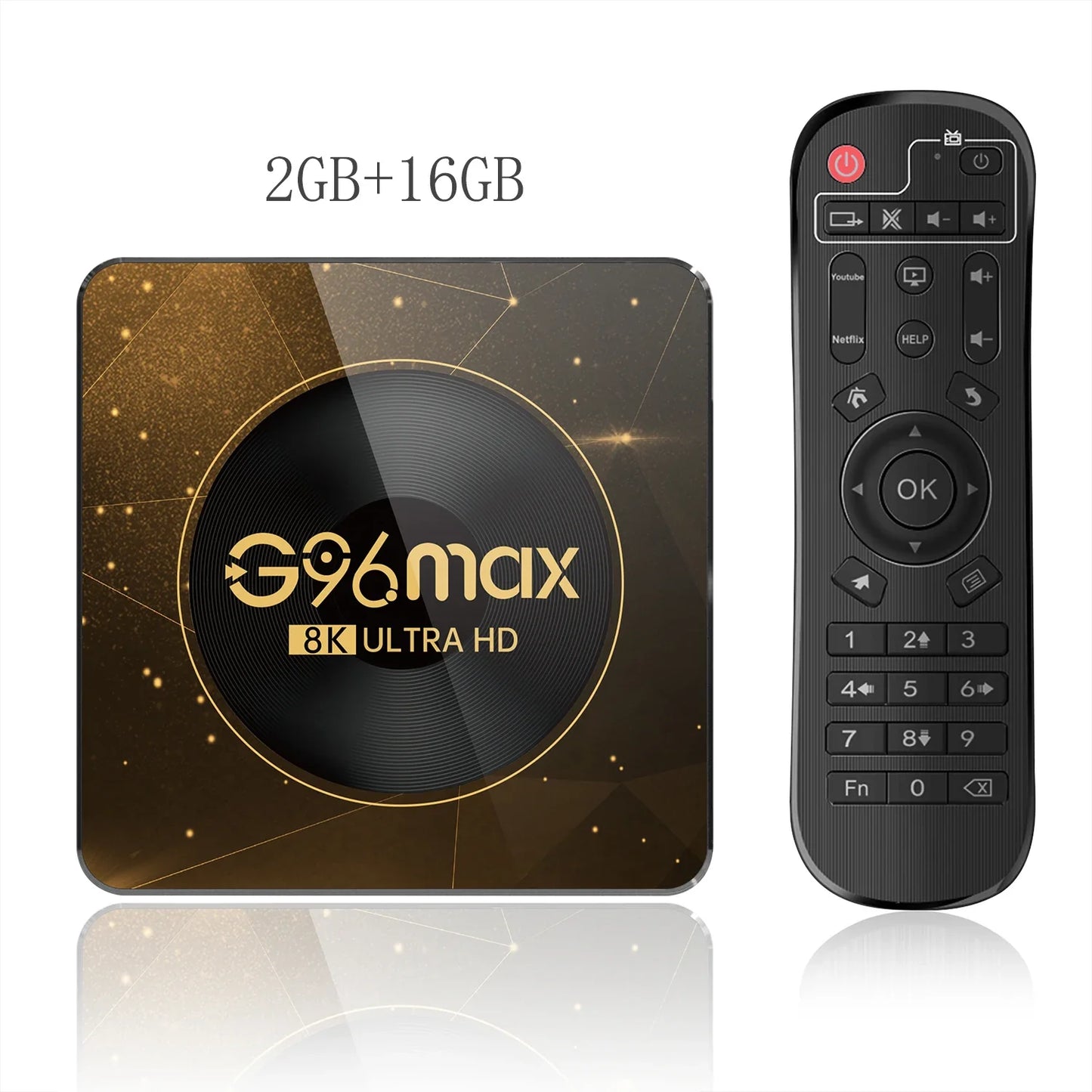 MAXA13 Android 13 8K Ultra HD Smart TV Box – 4GB+64GB WiFi6 Media Player for Netflix & YouTube