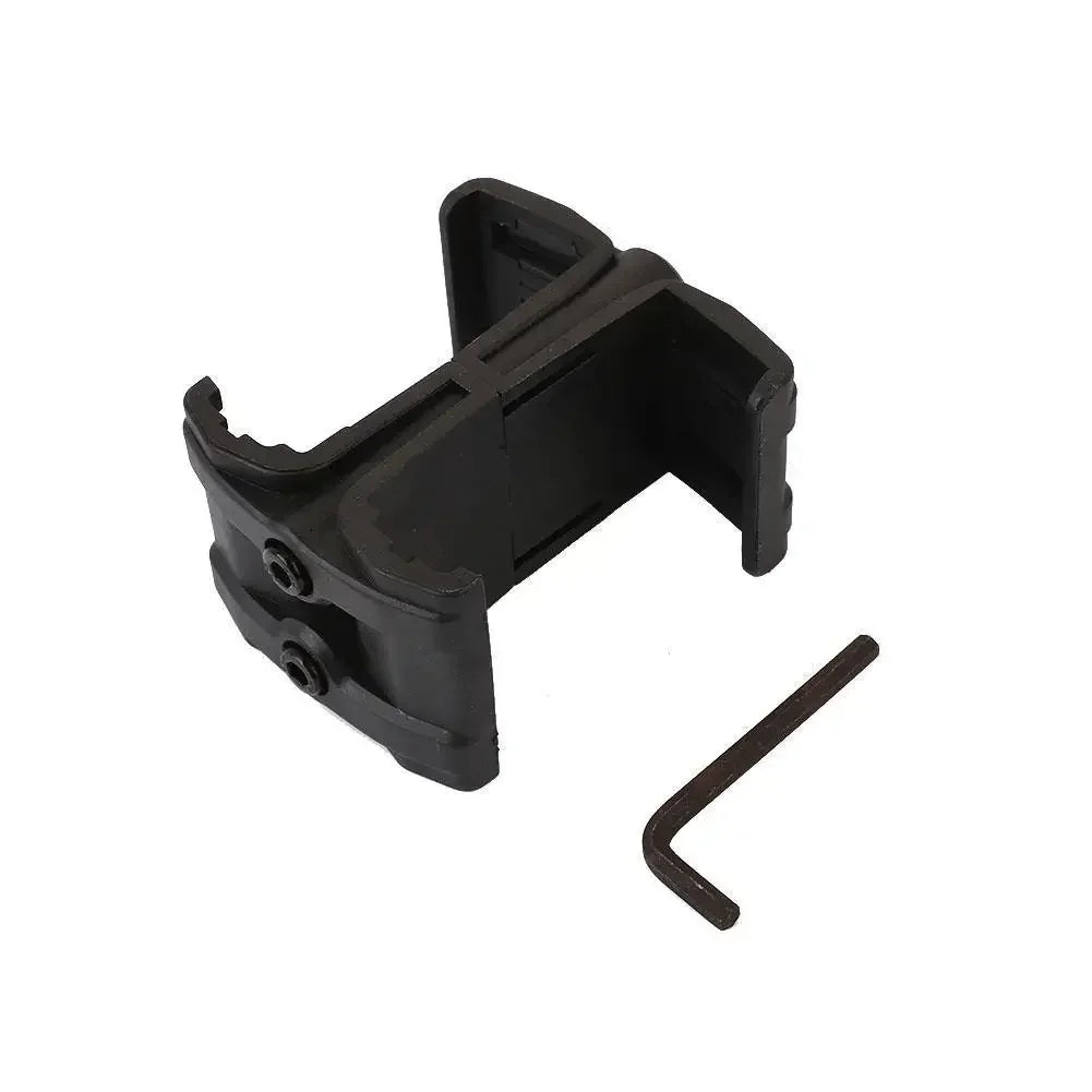 Universal Dual Parallel Rifle Magazine Clip — AK, AR15, M4 Speed Loader Accessory