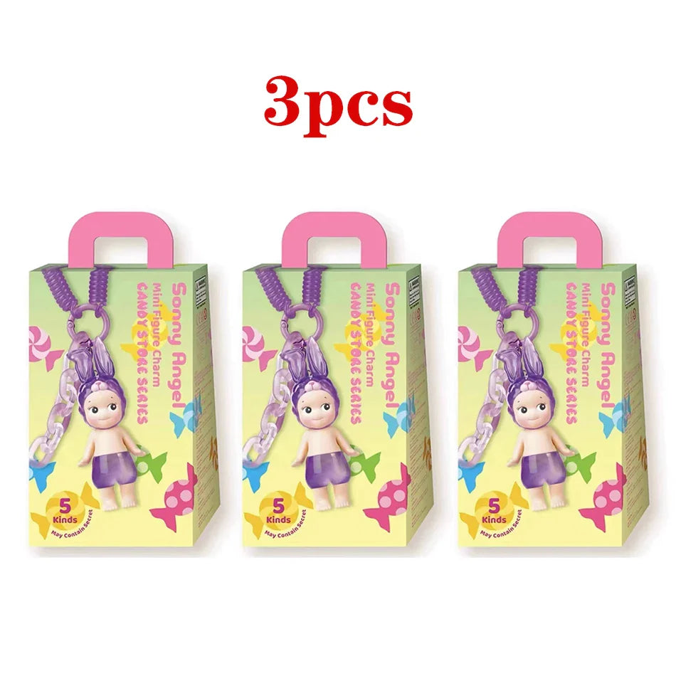 Sonny Angel Candy House Series Blind Box Doll — Cute Keychain Pendant, Handmade Trendy Gift for Girls’ Birthday