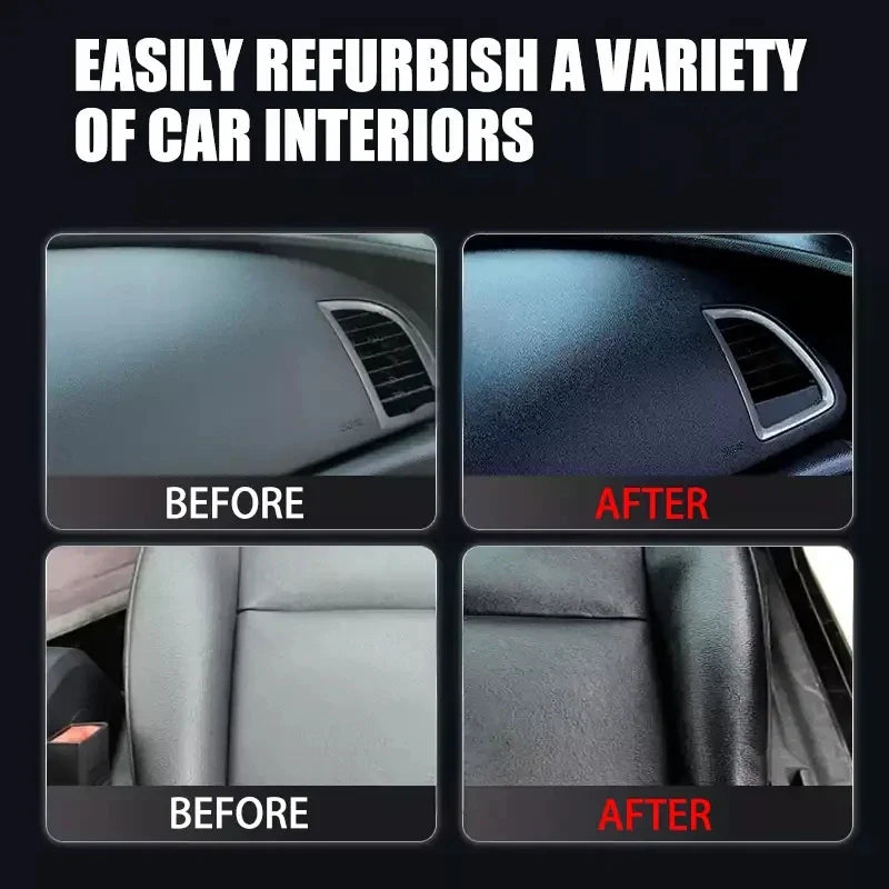 400g Heavy-Duty Car Plastic Renovator Wax – Fast Scratch Repair & Protective Shine for Bumpers, Interiors & Dashboard