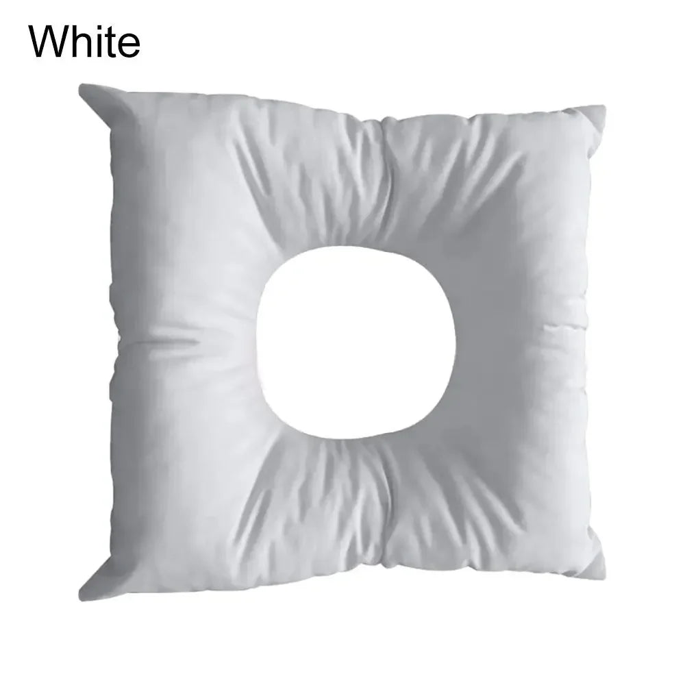 Face Down Massage Pillow Cushion - U Shape SPA Neck Rest with Washable Soft Cotton Pad for Comfort