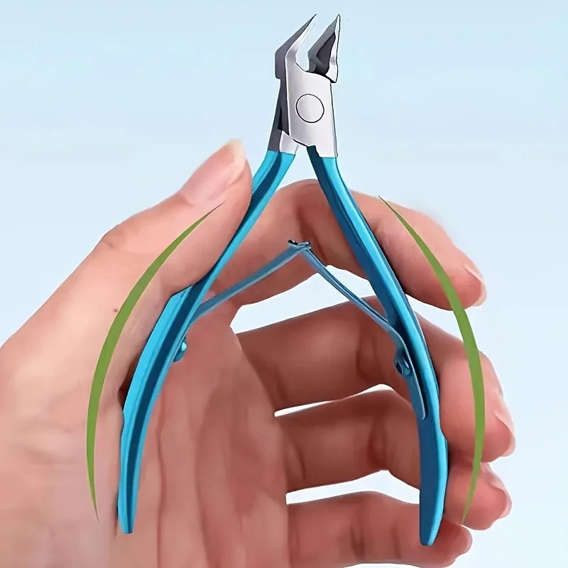 Ingrown Toenail Clippers Stainless Steel Straight Blade Toe Nail Clippers for Thick Nails Seniors