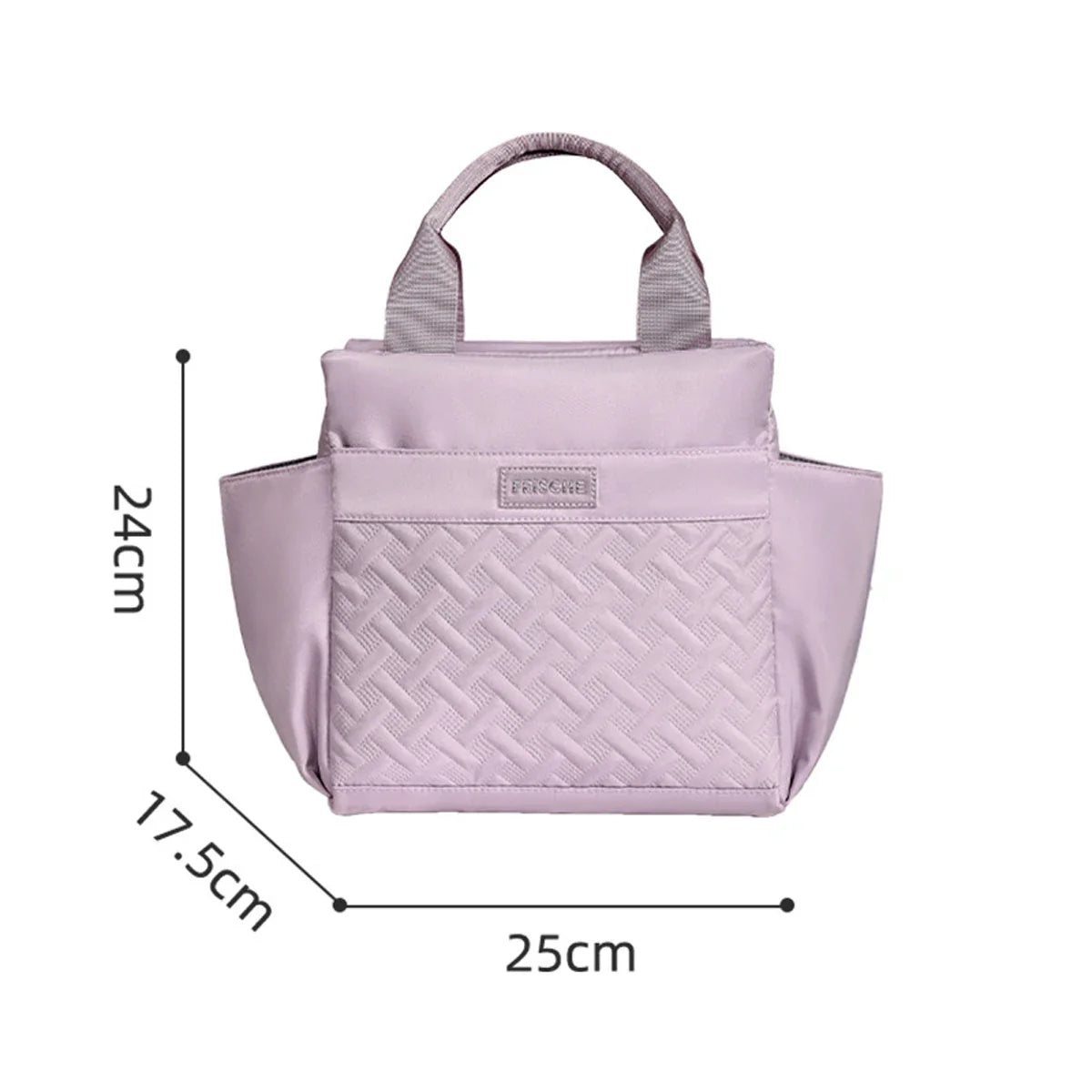 10L Large Insulated Lunch Bag – Aluminum Foil Cooler Bag for Students & Office, Keeps Food Fresh and Chilled