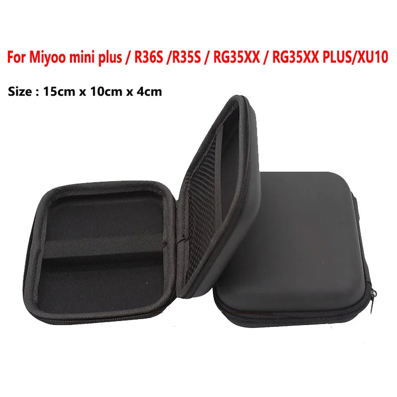 Hard Storage Bag for R36S, GB300, M17 Game Console – Portable Protective Case for Miyoo Mini Plus, RG35XX Plus, Game Accessories