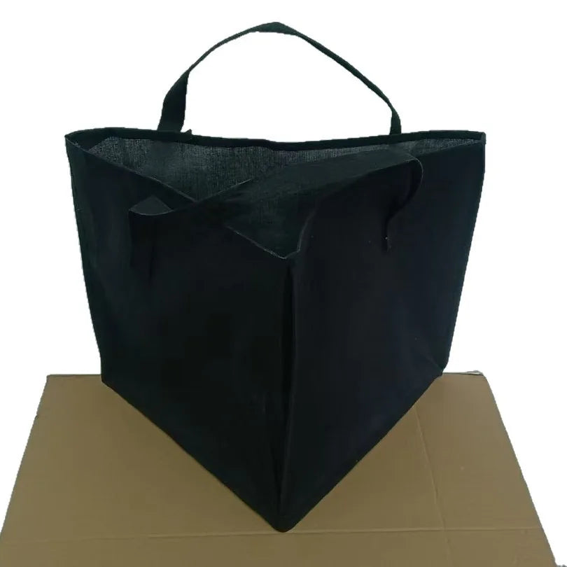 Multifunctional Clothes Hanger Organizer Bag - Space-Saving Triangular Storage Bag with Handle & Waterproof Portable Design