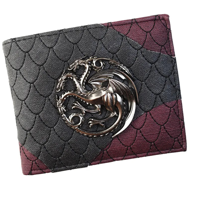 Marvel Black Panther Metal Design Wallet – PU Leather Purse with Coin Pocket for Youth