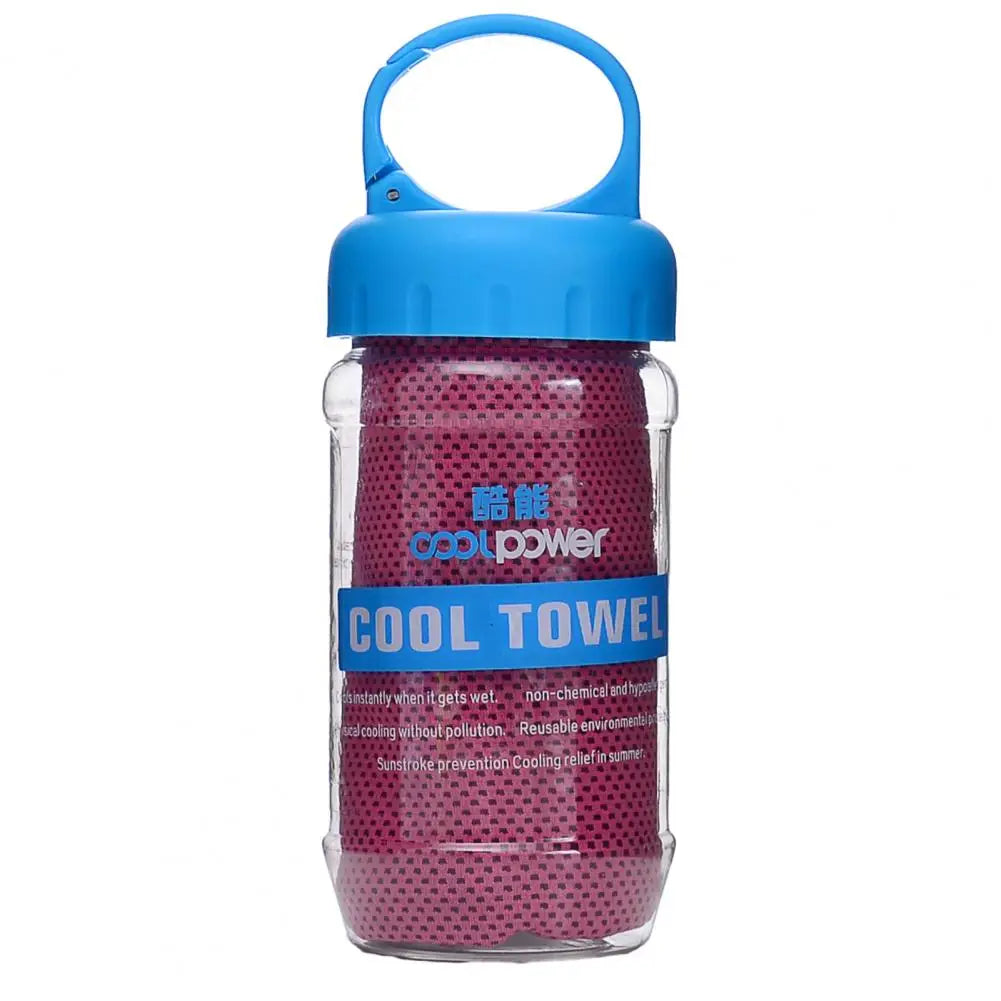 Instant Cooling Sports Towel – Quick-Dry Sweat-Absorbent Gym, Yoga & Workout Fitness Towel
