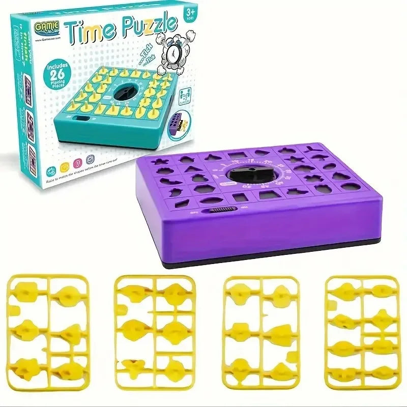 Timing Puzzle Game – Exciting Finger Shape Matching Board with Pop-Up Mechanism, Educational Concentration Game
