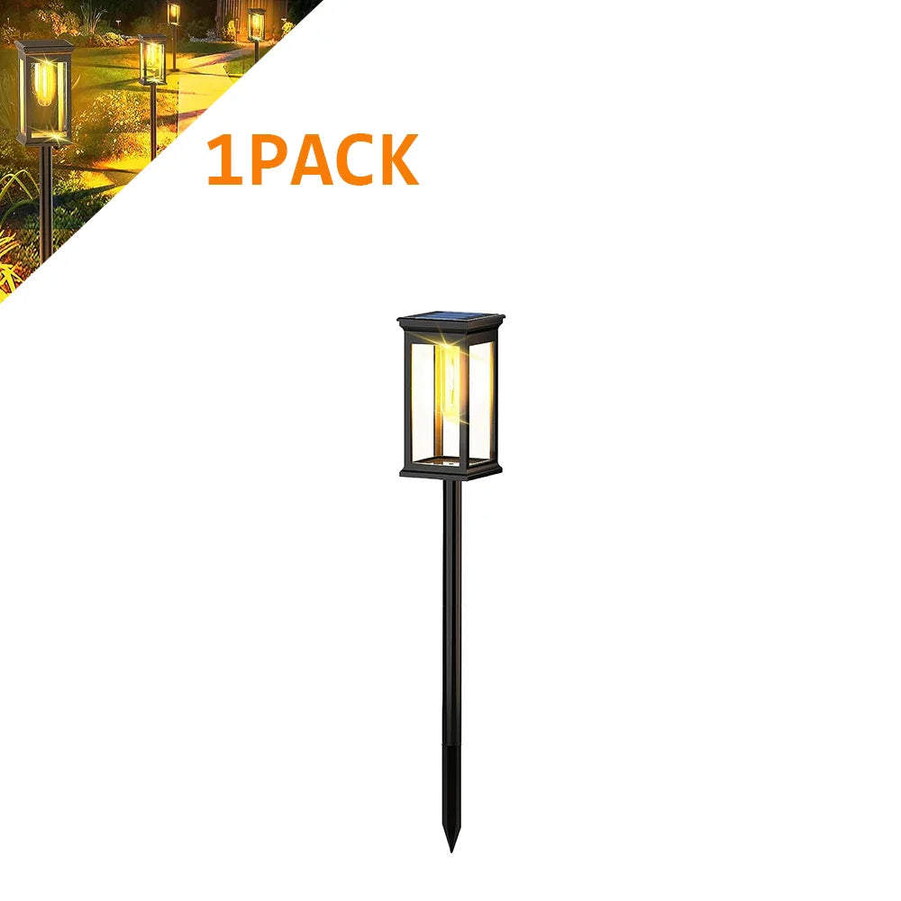 1/2/4-Pack Solar Path Lights – Waterproof Outdoor Garden Lighting for Patio, Walkways & Driveways, Warm White