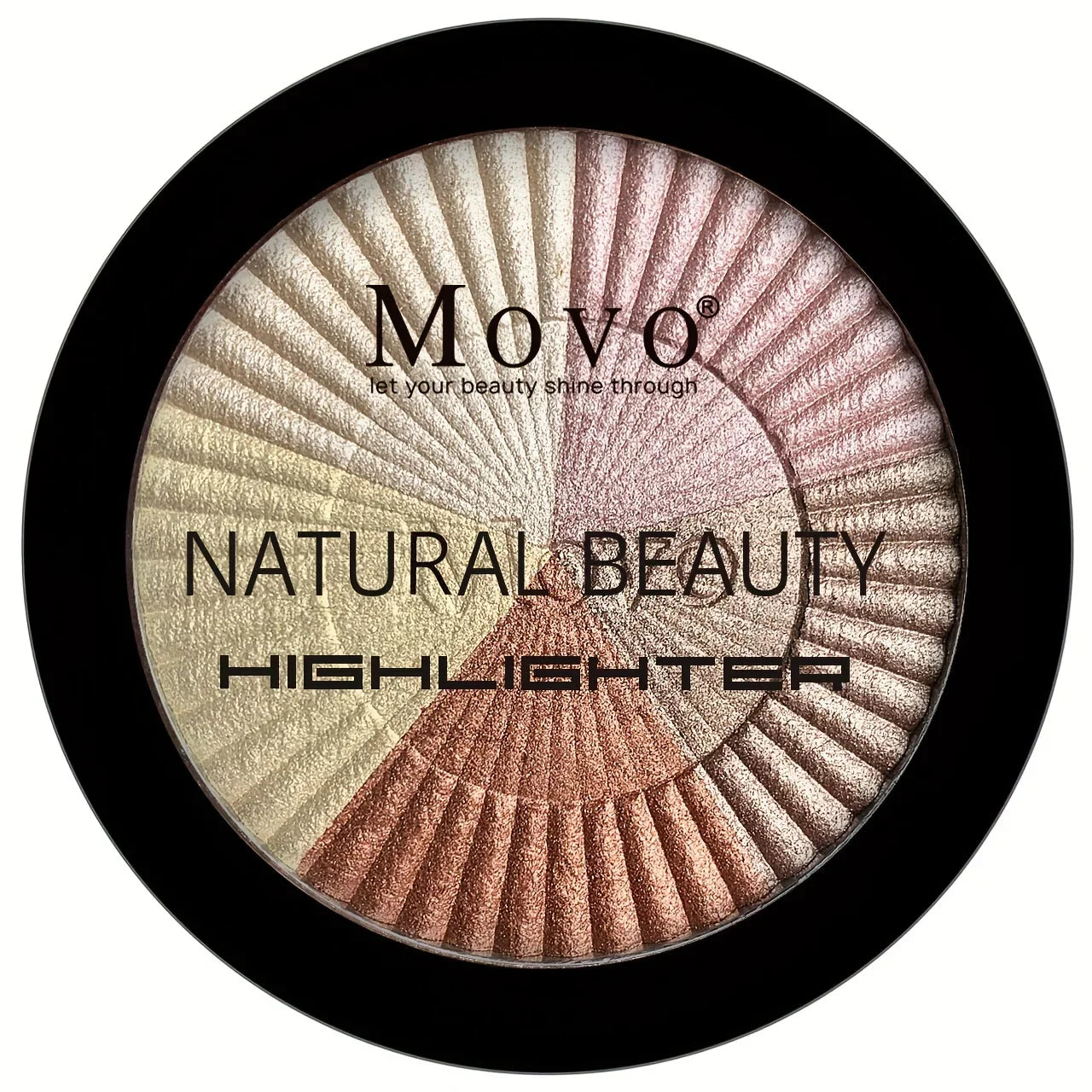 5 Color Highlighter Powder Makeup Palette – Shimmer Glitter High-Pigment Face Illuminator, Ideal Gift