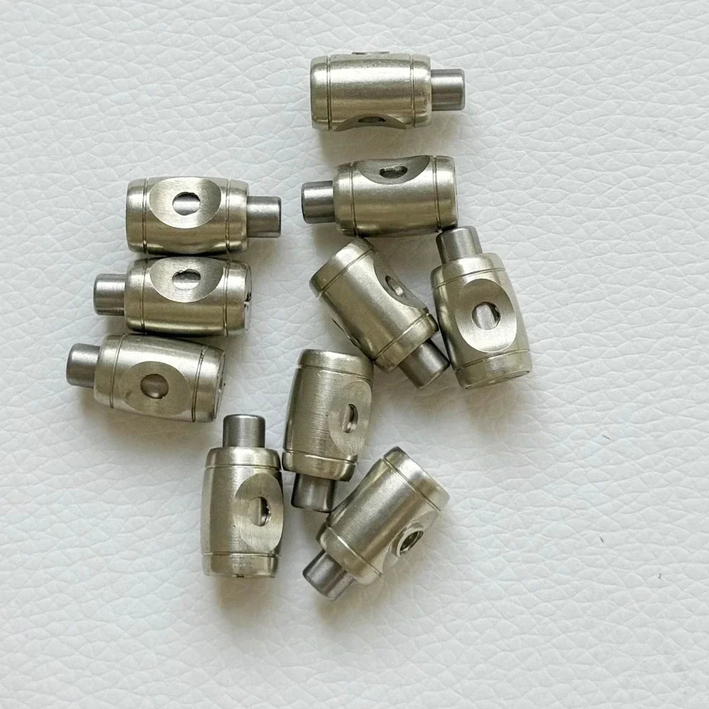 Trumpet Drain Valve Button - White Copper Water Key Replacement Part