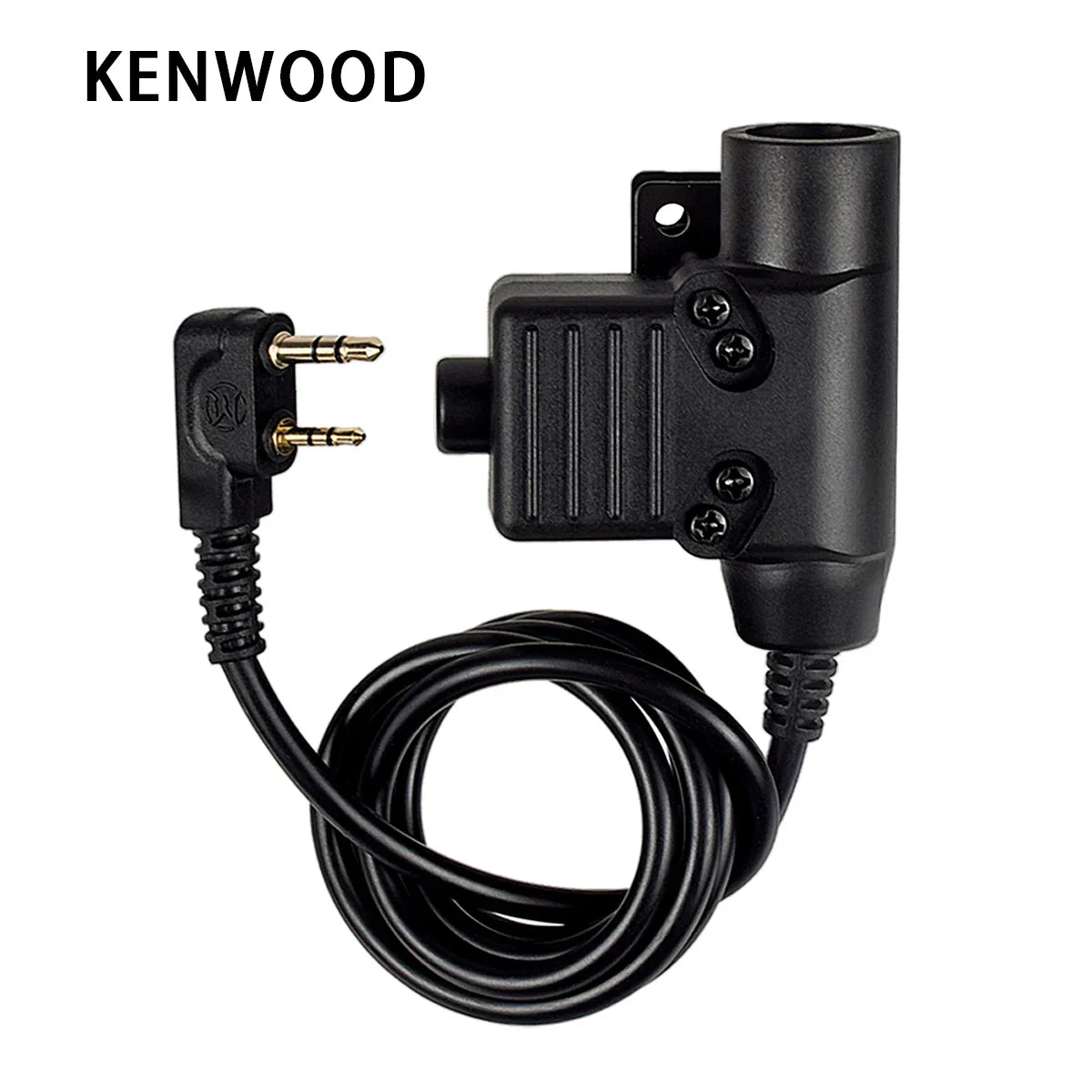 Tactical Bowman Elite II Headset – U94 PTT Communication Headphone for Kenwood & Baofeng UV-5R Radio Accessory