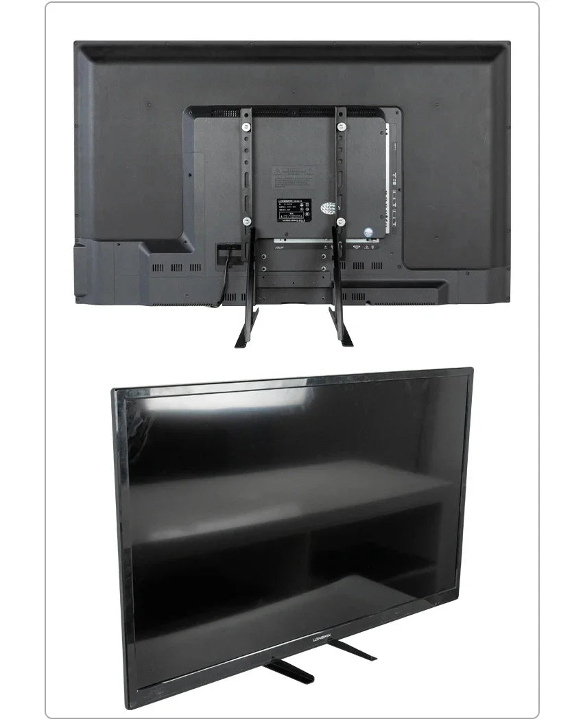 BEISHI Universal Table Top TV Stand for 14-42 Inch LCD/LED/OLED TVs - Pedestal Feet for Flat & Curved Screens