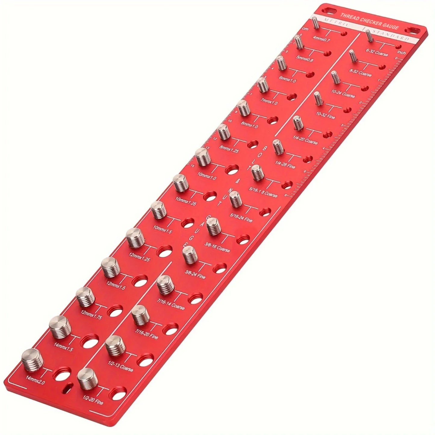 Nut & Bolt Thread Checker – Precision Screw Thread Gauge for Accurate Size Measurement