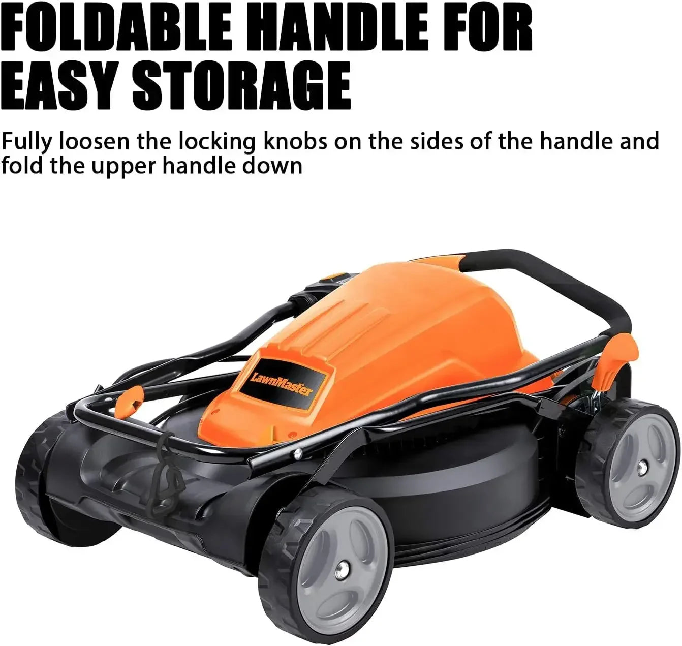 ME1218X Electric Lawn Mower — 12AMP, 19-Inch Cutting Deck