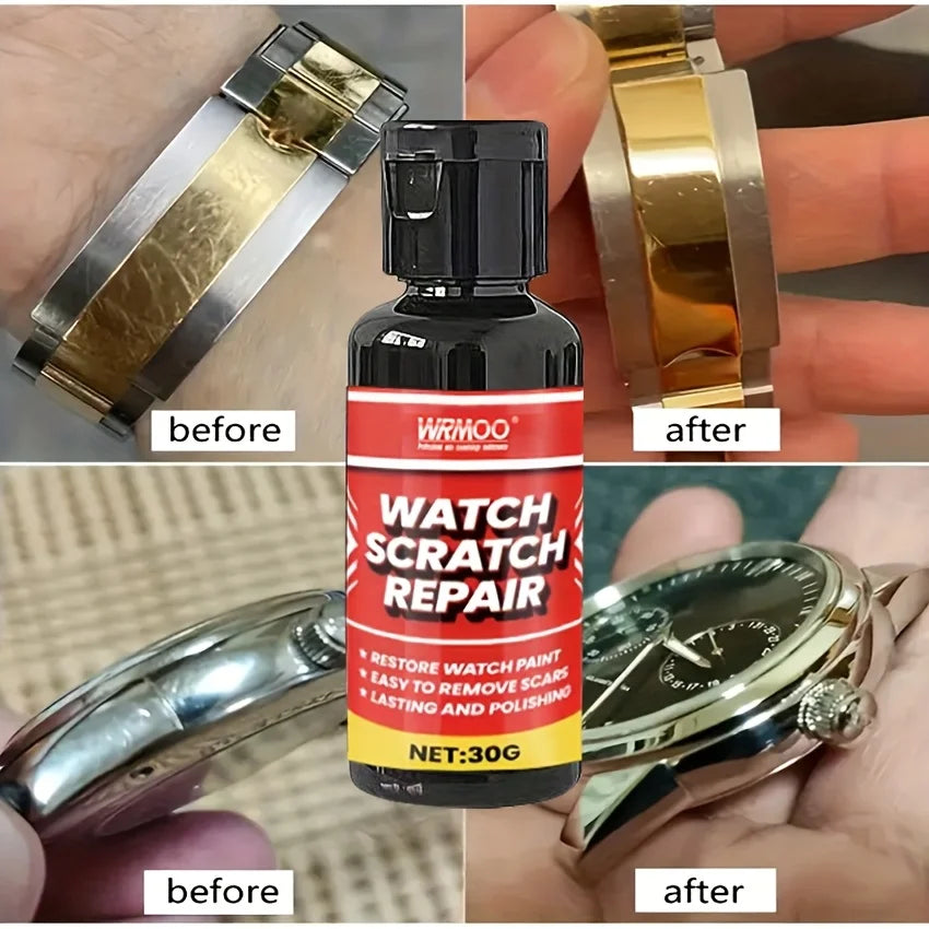 Quick Scratch Repair & Polish Cream – Multi-Surface Restorer for Watches, Jewelry, Stainless Steel & Metal Oxidation Removal