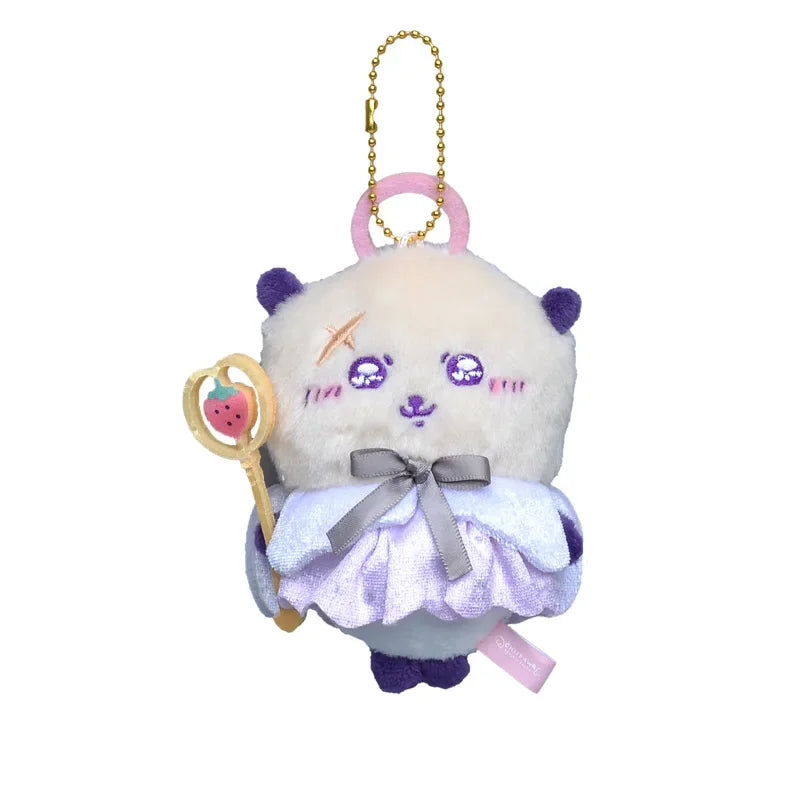 Chiikawa Angel & Devil Plush Doll Keychain — Jiikawa Xiaoba Usachi Small Pendant for Bag Decoration & Gift