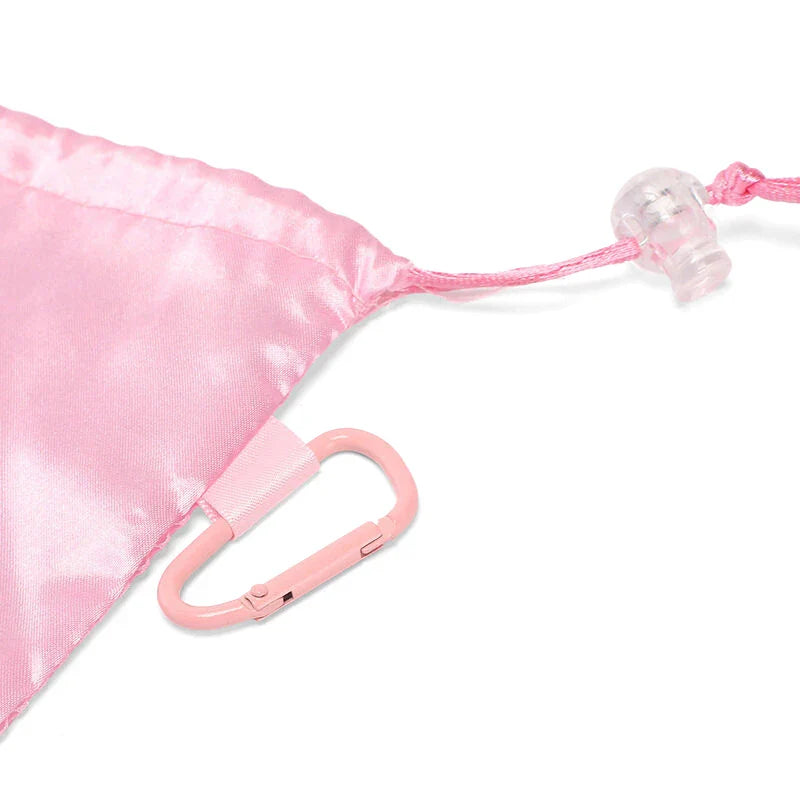 Portable Mesh Dance Bag – Breathable Drawstring Shoe Pouch for Ballet & Dance Storage Organizer