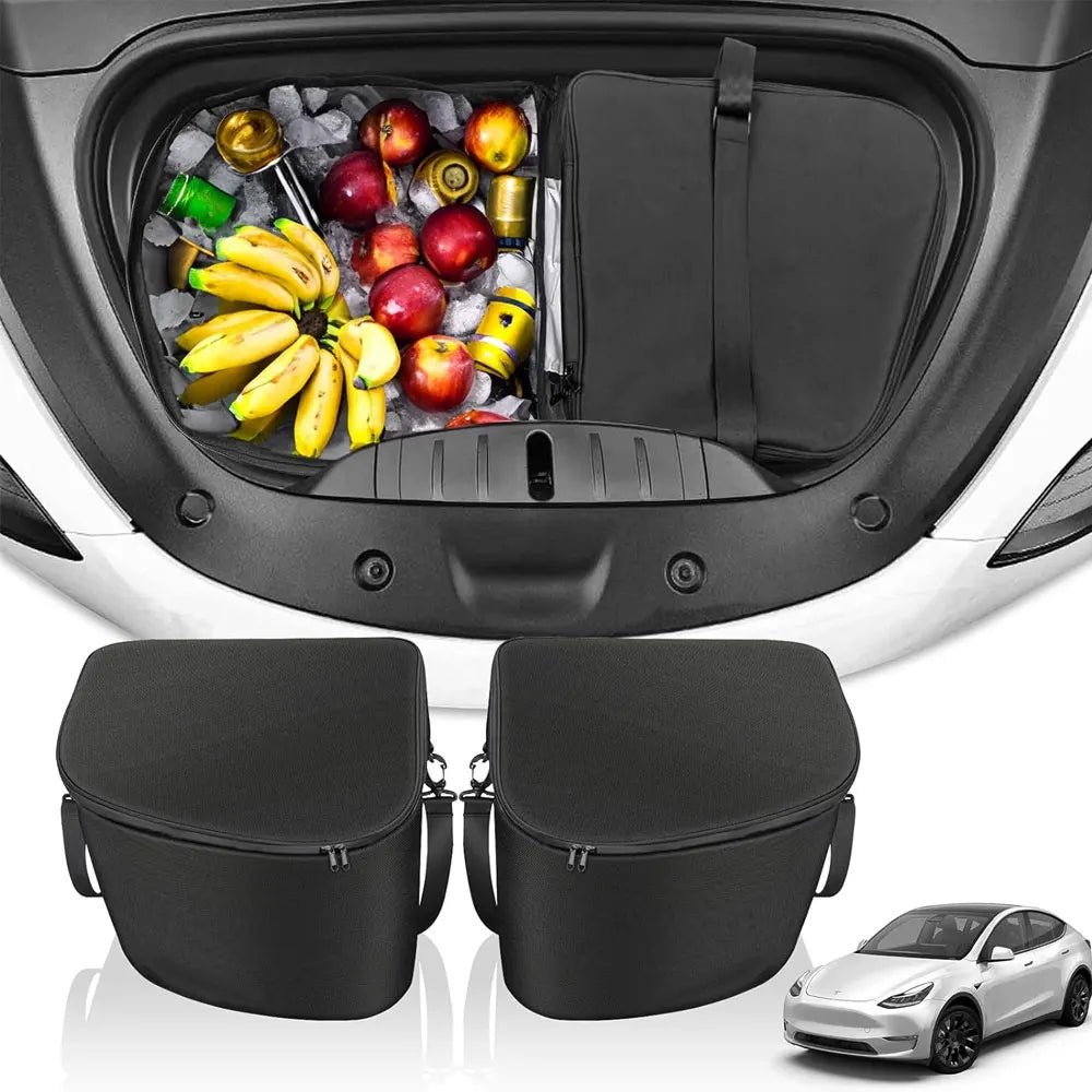 Insulated Frunk Cooler Organizer Bag for Tesla Model Y 2025 & Model 3 Highland – Front Trunk Storage Juniper Cooler Bag
