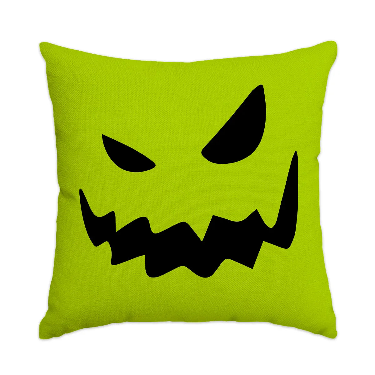 Halloween Pillow Covers — 1pc/4pcs Horror Expression Cushion Covers for Sofa & Home Decor